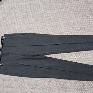 Women's Charcoal Skinny Stretch Slacks